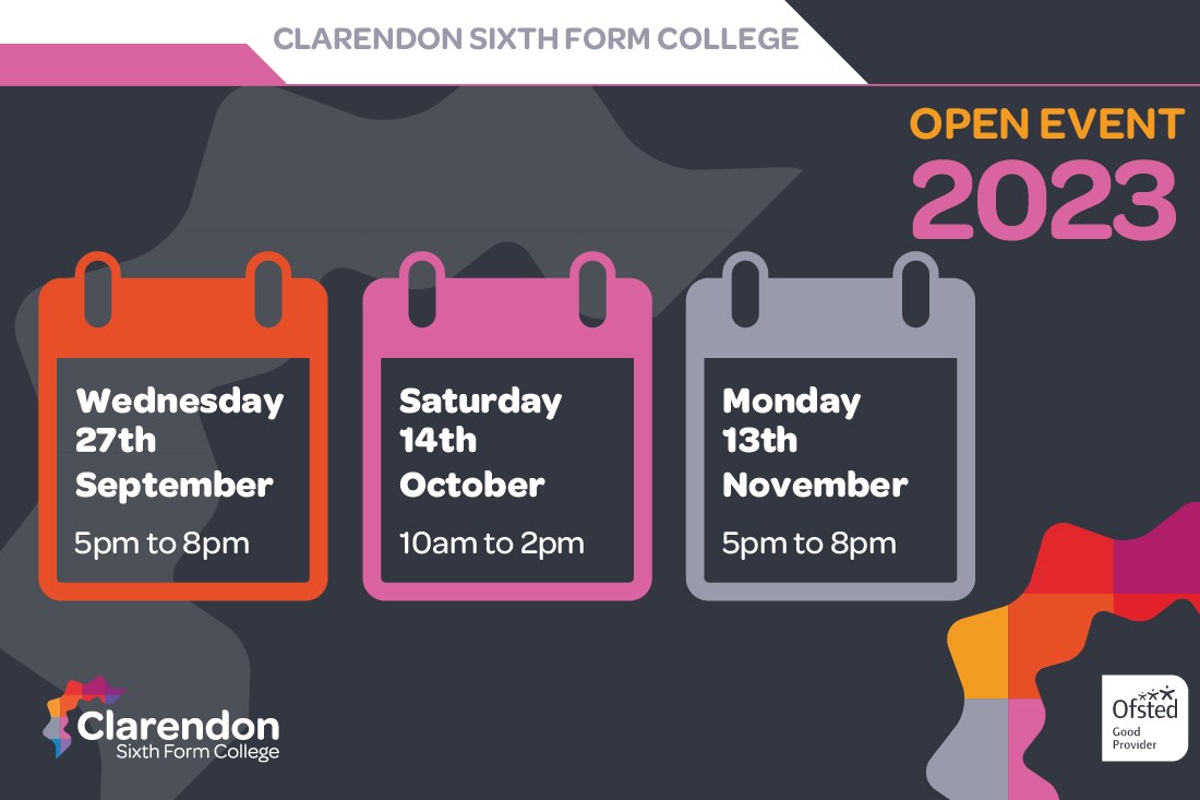 Register for one of our Open Events today